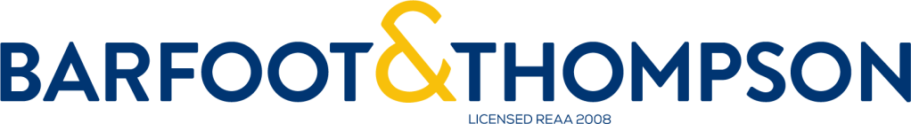 Barfoot and Thompson logo.