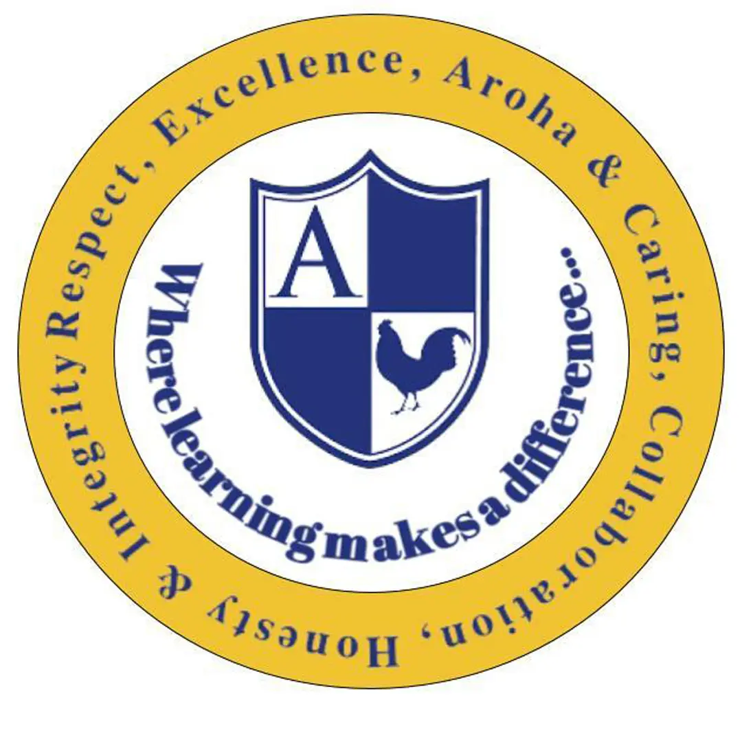 Albany School logo.